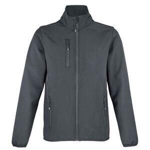 SOLS Womens/Ladies Falcon Softshell Recycled Soft Shell Jacket / Charcoal